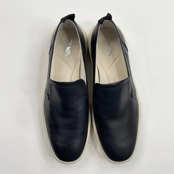 Sarto
Prato Slip On Platform Sneaker - Black Leather - Picture 8 of 9